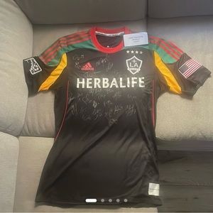 2013 LA Galaxy Third Authentic Signed Autographed Jersey